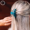 image:imageTELETIES  Small Classic Hair Clip  For Short or Thin Hair  Teal With ItSmall  Teal With It
