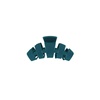 image:imageTELETIES  Tiny Classic Hair Clip  For Kids SuperThin Hair  MulberryTiny  Teal With It