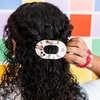 image:imageDisney TELETIES The Iconic Mickey Mouse Small Flat Round Hair ClipMickey and Friends  Small