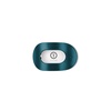 image:imageTELETIES  Small Flat Round Hair Clip  For Thin amp Fine Hair  Garden GlamSmall  Teal With It