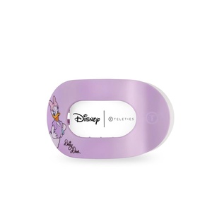 image:imageDisney TELETIES The Iconic Mickey Mouse Small Flat Round Hair ClipDaisy Duck  Small