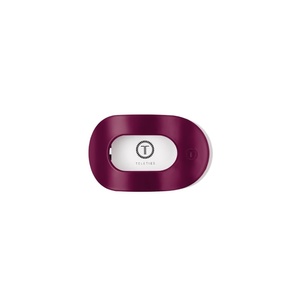 image:imageTELETIES  Small Flat Round Hair Clip  For Thin amp Fine Hair  Garden GlamSmall  Mulberry