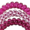image:imageTELETIES  Mixed Spiral Hair Coils  Small  Large 5Pack  Mossy MomentsLarge  Merlot after Midnight