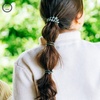 image:imageTELETIES  Mixed Spiral Hair Coils  Small  Large 5Pack  Mossy MomentsMixed  Mossy Moments