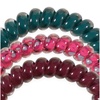 image:imageTELETIES  Mixed Spiral Hair Coils  Small  Large 5Pack  Mossy MomentsSmall  Harvest Hues