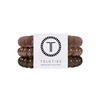 image:imageTELETIES  Mixed Spiral Hair Coils  Small  Large 5Pack  Mossy MomentsLarge  Morning Brew